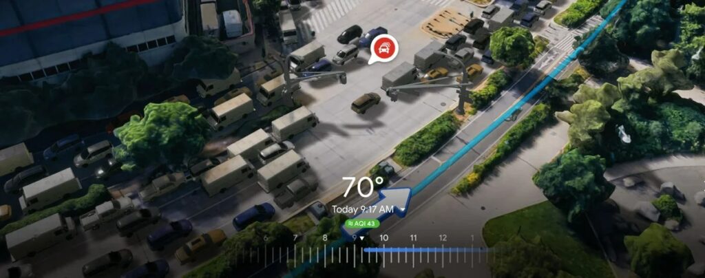 Google Maps immersive view