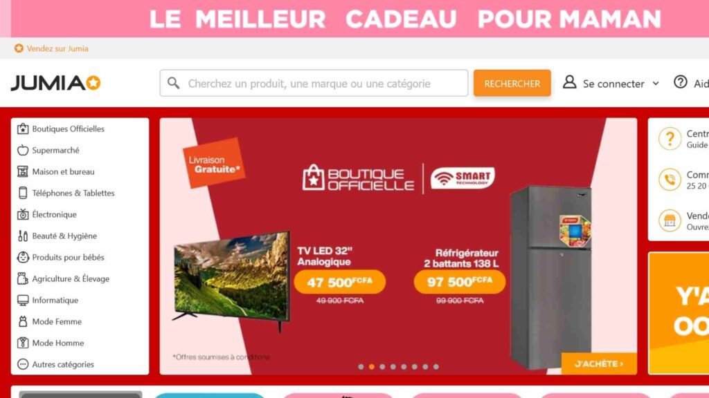 sites e-commerce Afrique