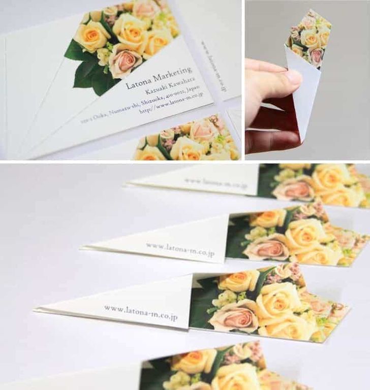cartes visite créatives