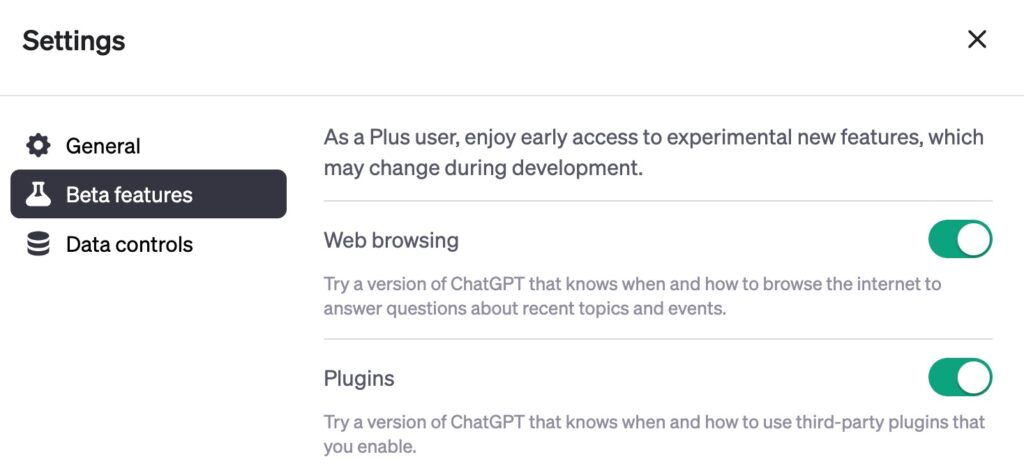 ChatGPT accès internet