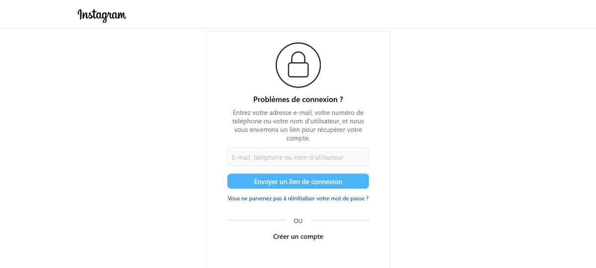 récupérer compte Instagram piraté bloqué