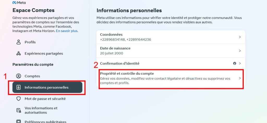 Comment supprimer compte Facebook