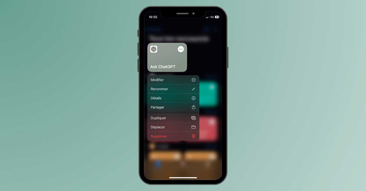 utiliser ChatGPT iPhone Siri