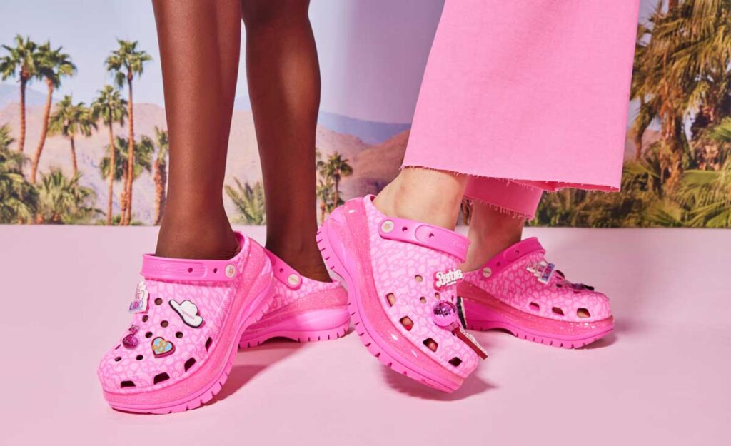 Barbie et Crocs