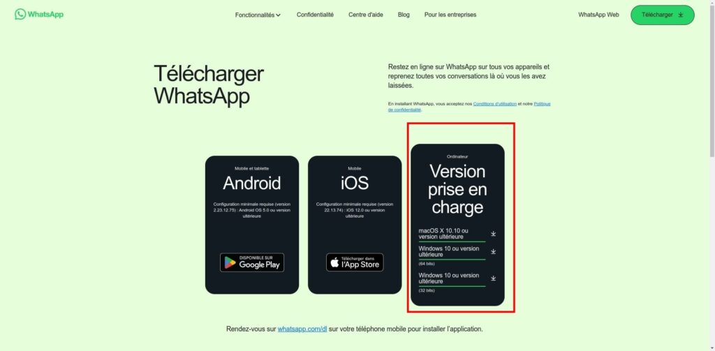 Télécharger WhatsApp