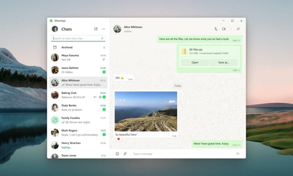 Comment utiliser WhatsApp PC MacBook