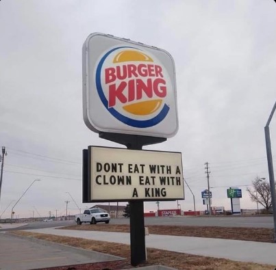 Burger King concurrents