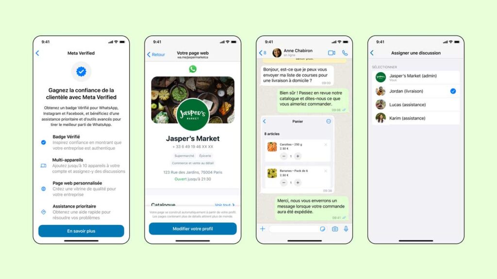 Whatsapp Flows fonctionnalité