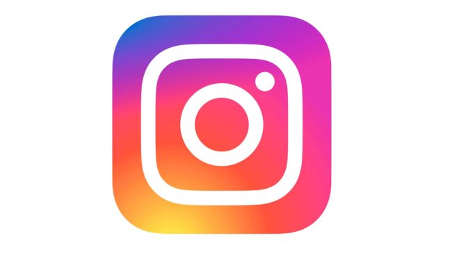 Le logo d'Instagram entre 2016 et 2022