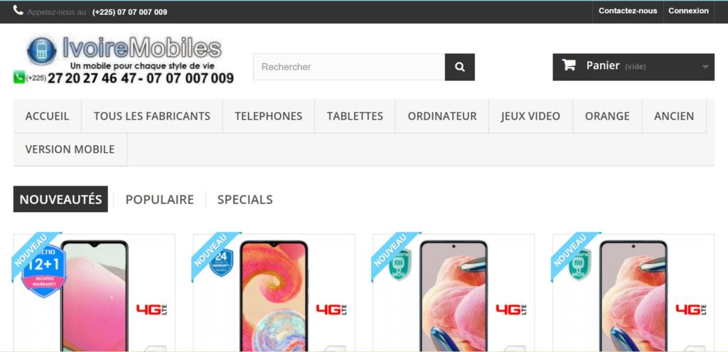 meilleurs sites e-commerce ivoiriens