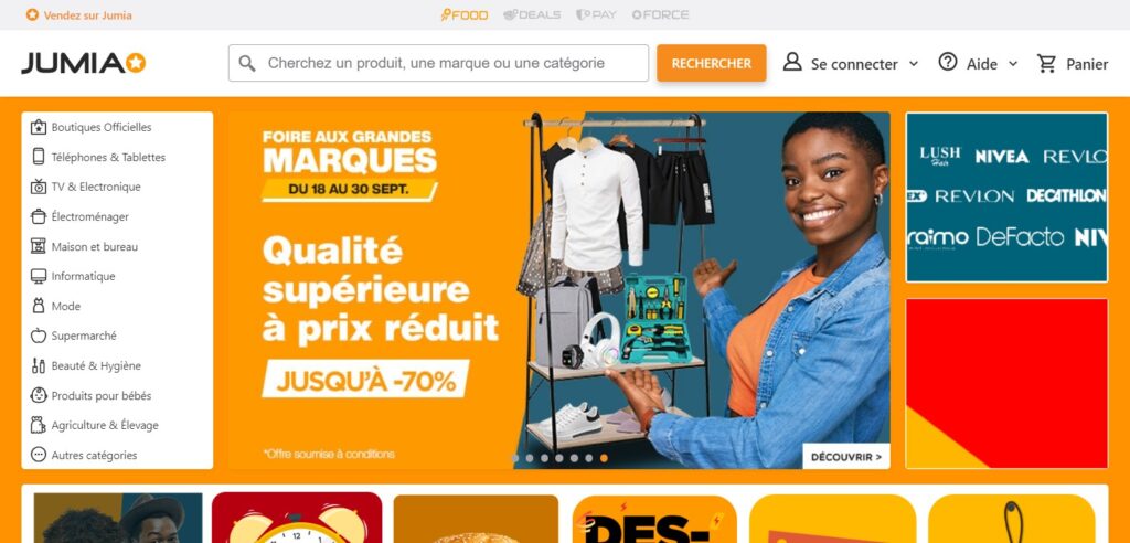 meilleurs sites e-commerce côte d'ivoire