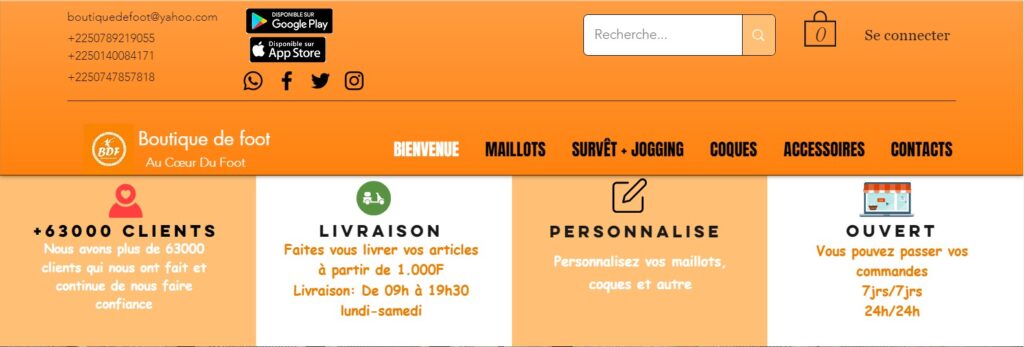 meilleurs sites e-commerce côte d'ivoire