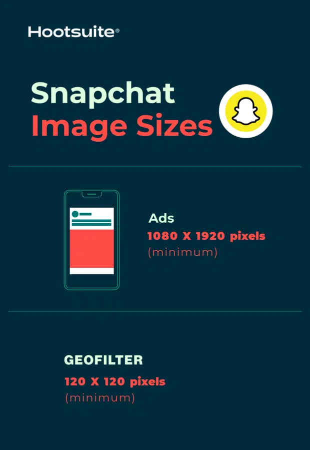 taille images Snapchat