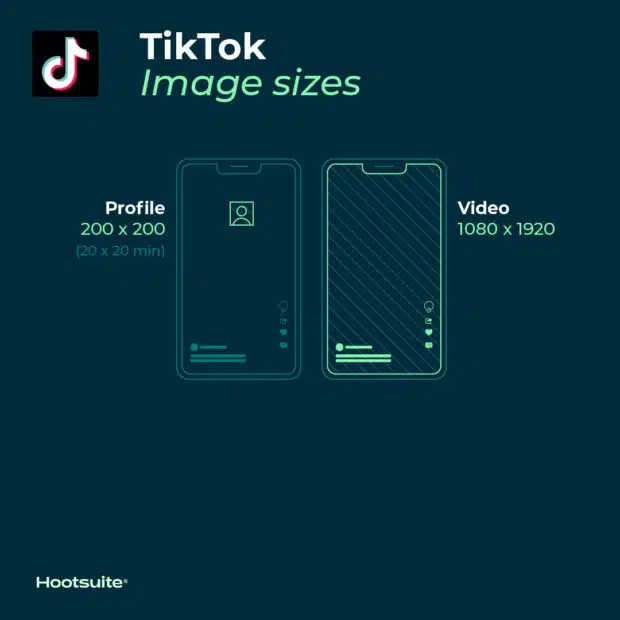 Taille images TikTok