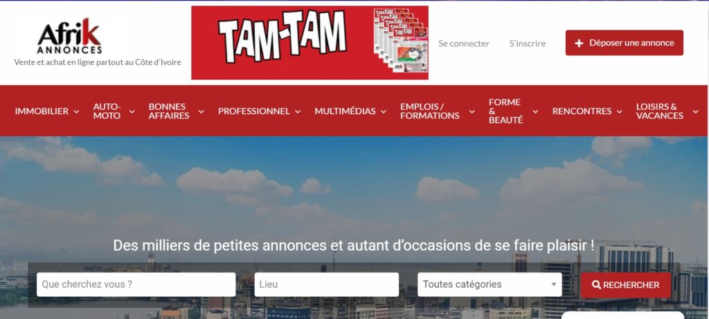sites d'annonces gratuites côte d'ivoire