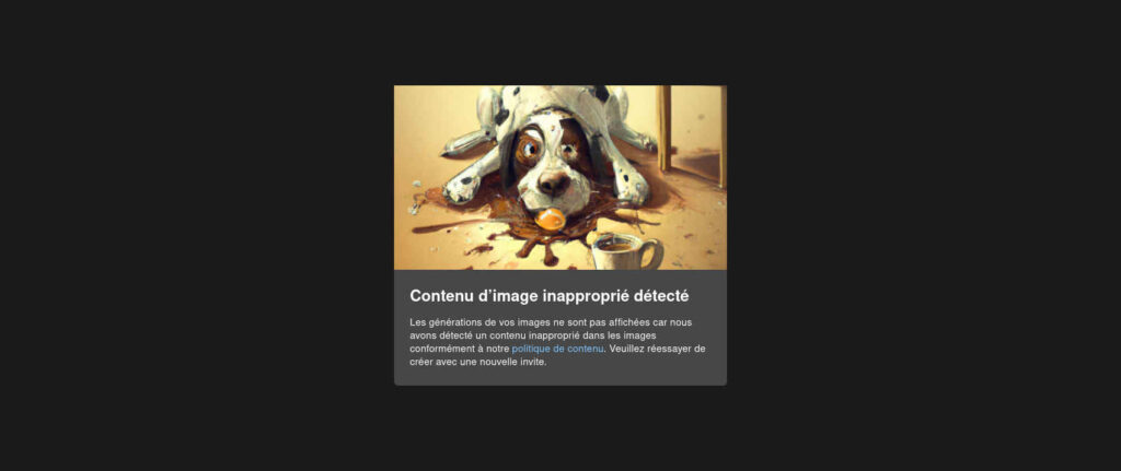 La politique de contenu pour l'utilisation de Bing Creator
