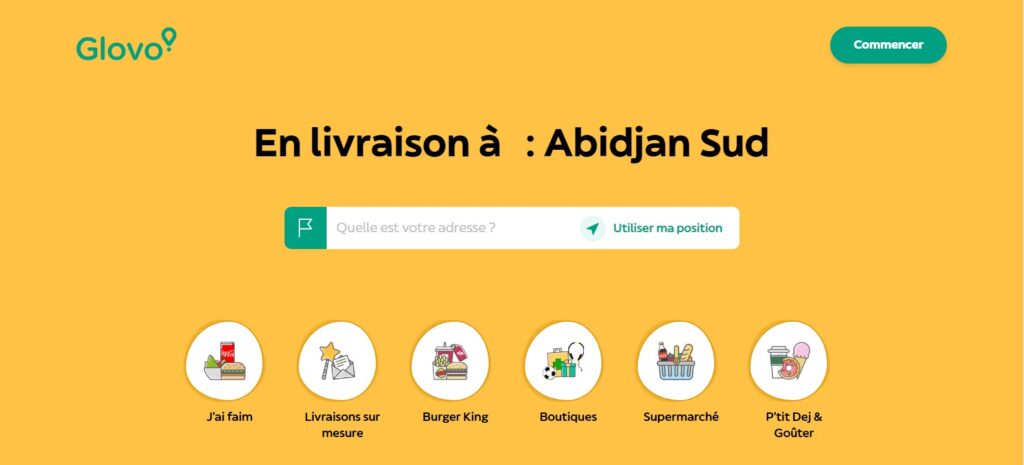 services de livraison ivoiriens