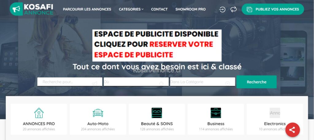 Kosafi annonces