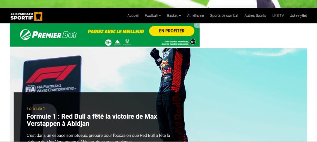 sites sportifs côte d'ivoire