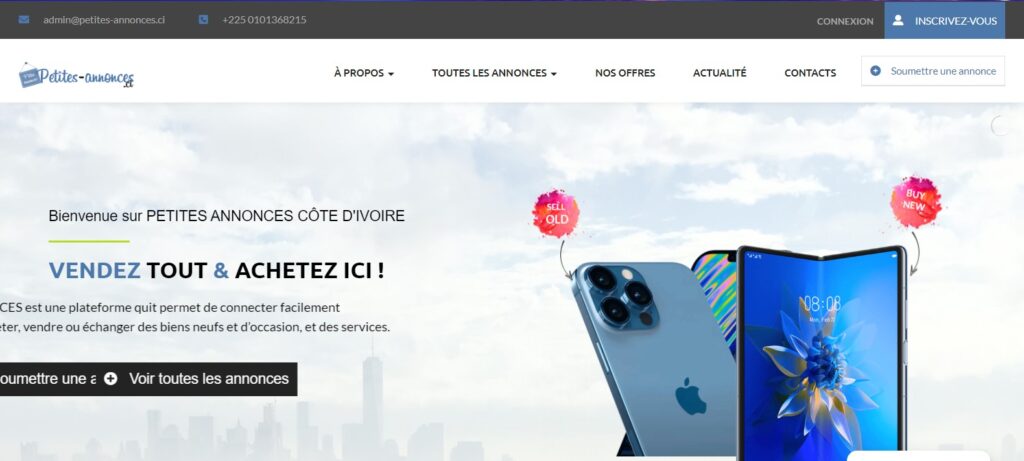 sites d'annonces gratuites côte d'ivoire
