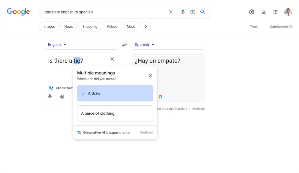 Recherche Google par IA