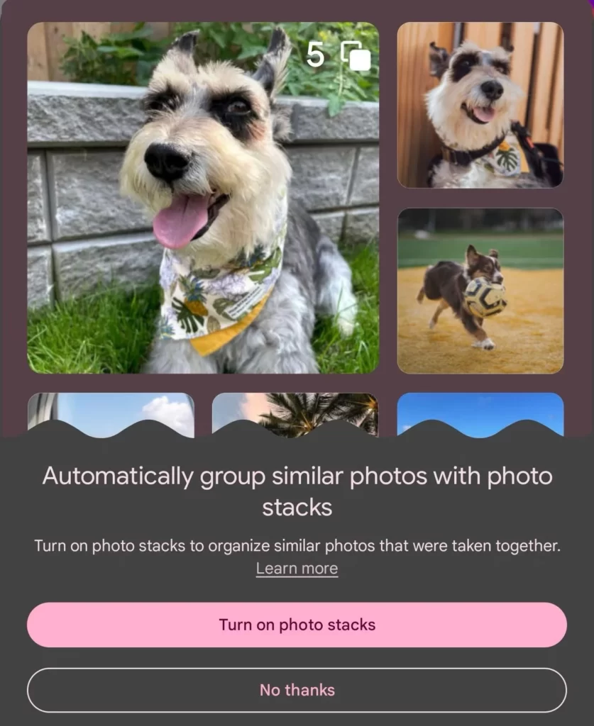Google Photos espace de stockage
