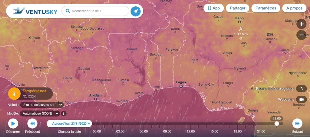 la météo