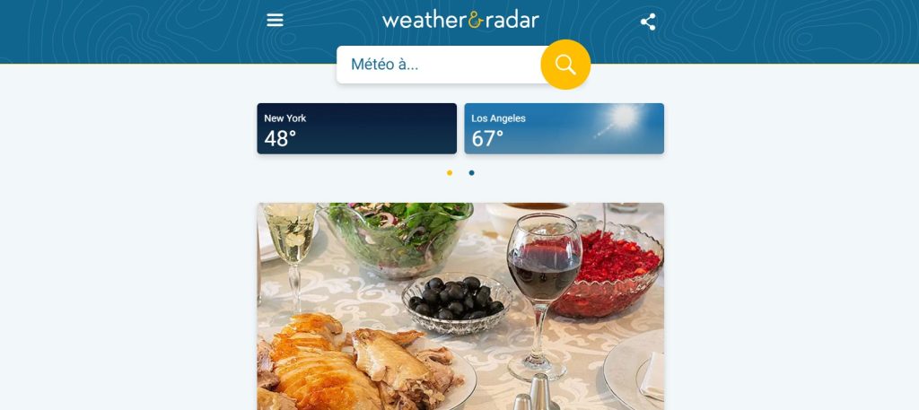 meilleures applications météo gratuites
