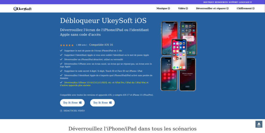 débloqueur d'iPhone