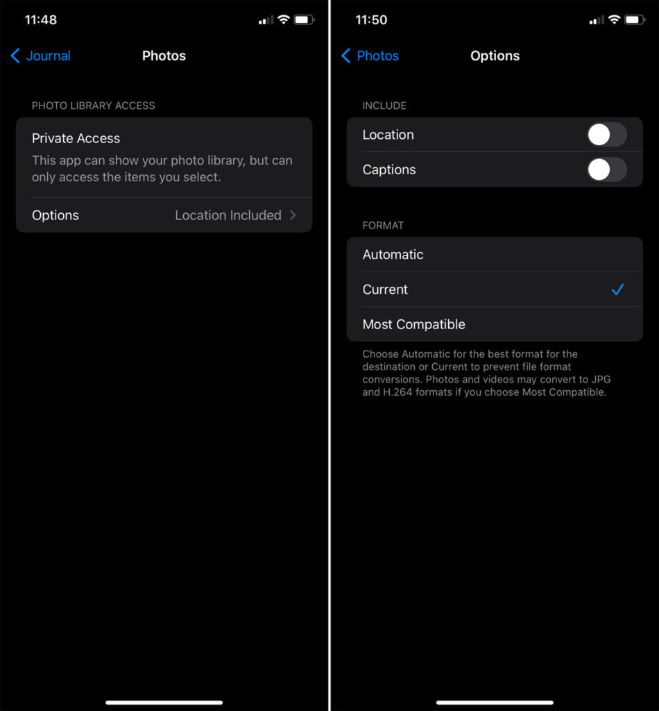 Comment utiliser application Journal