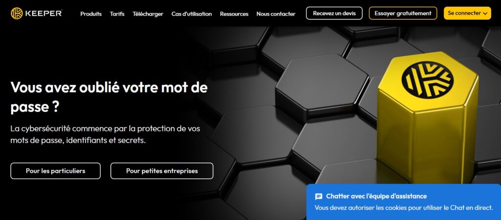 gérer ses mots de passe