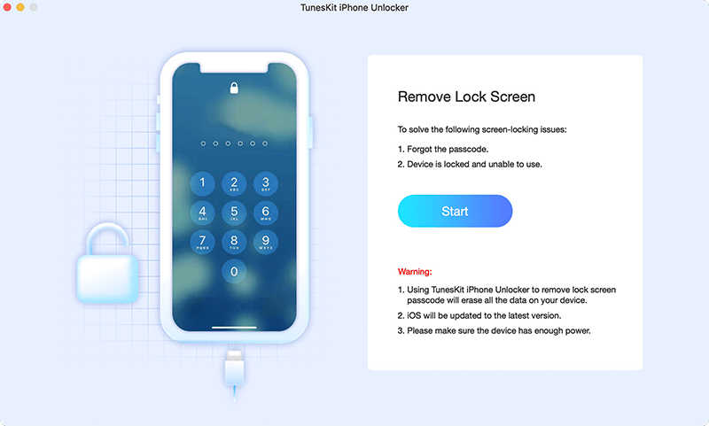 TunesKit iPhone Unlocker