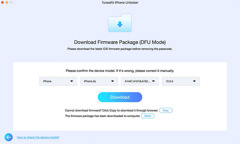 TunesKit iPhone Unlocker