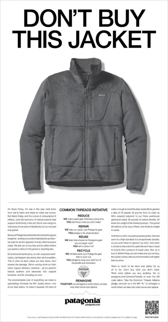 l'un des meilleurs coups marketing de Patagonia en 2023