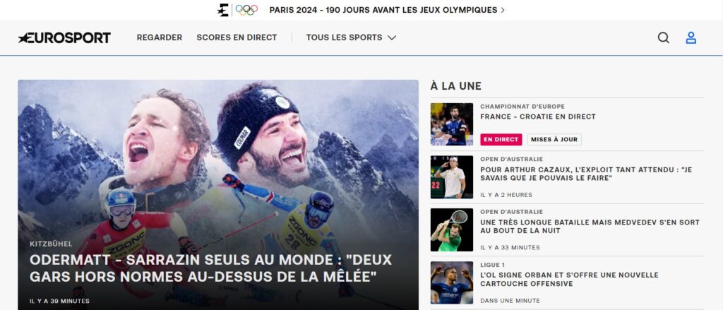 site de streaming sportif Sportytrader