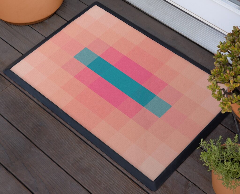 ruggable pantone peach fuzz