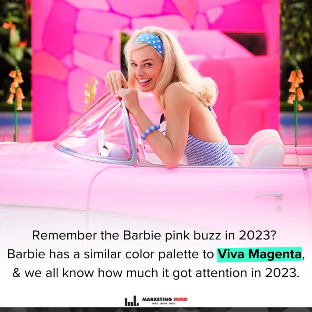 barbie couleur de l'année 2023