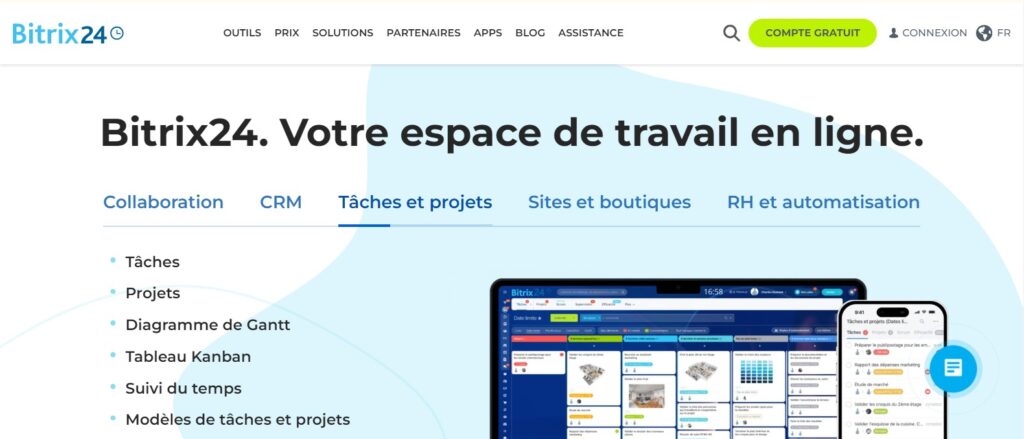 Bitrix 24 outil