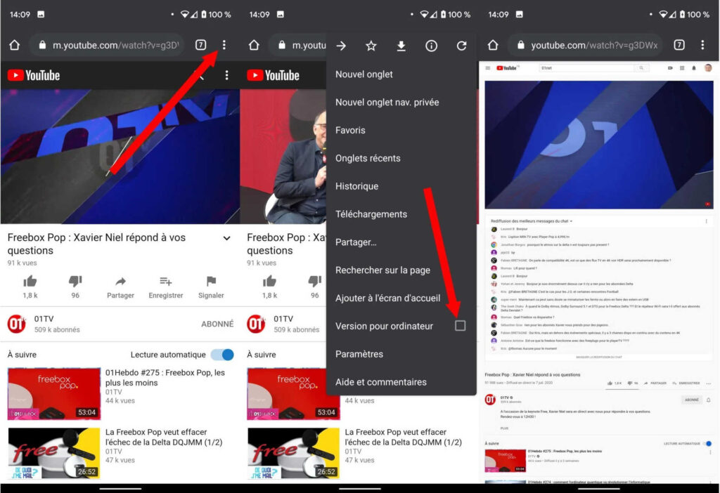 Comment écouter gratuitement YouTube en Arrière-plan sur Android
