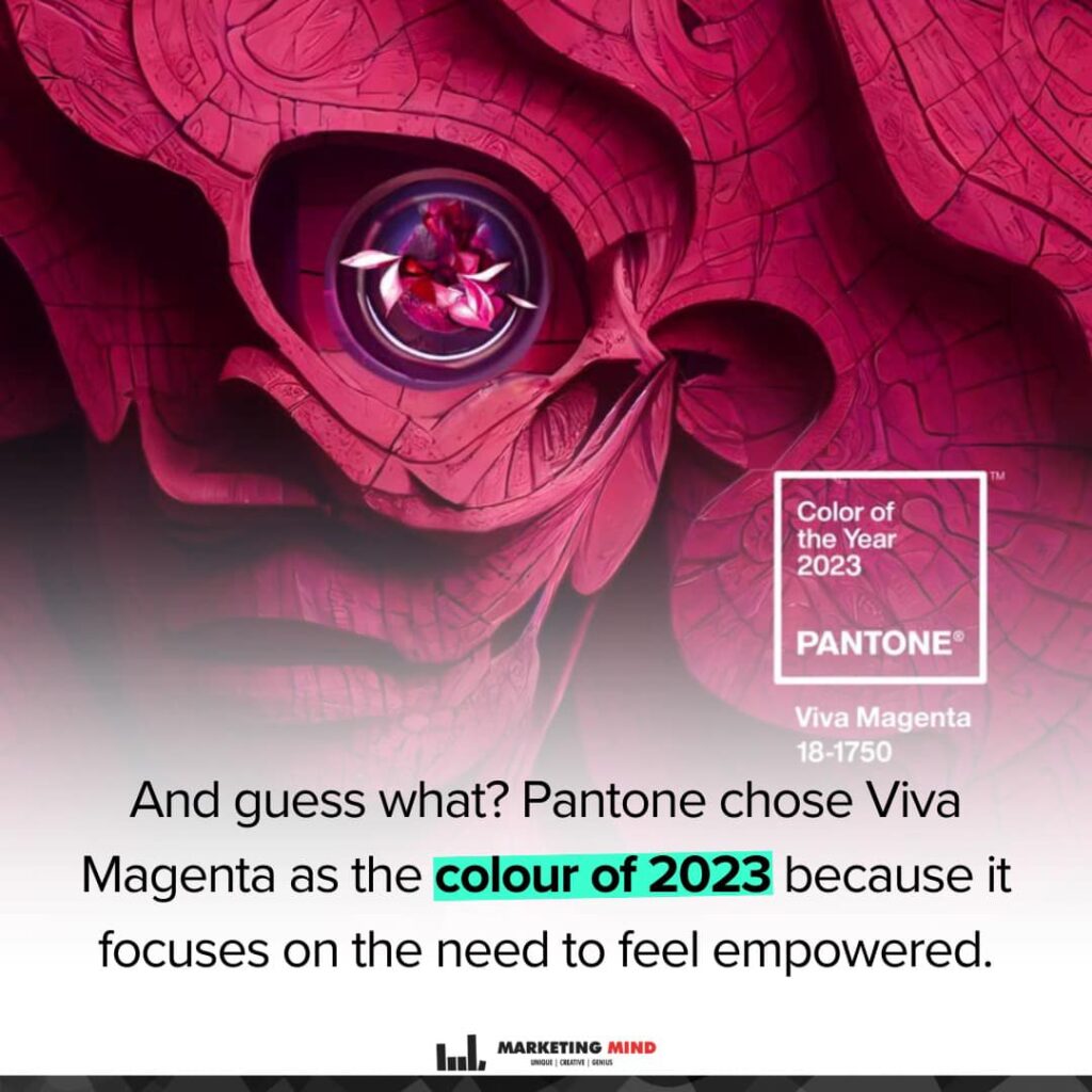 exemple couleur de l'année 2023