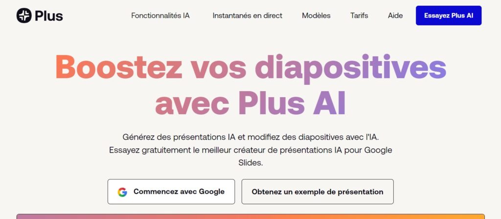outil d'appoint pour diapositives