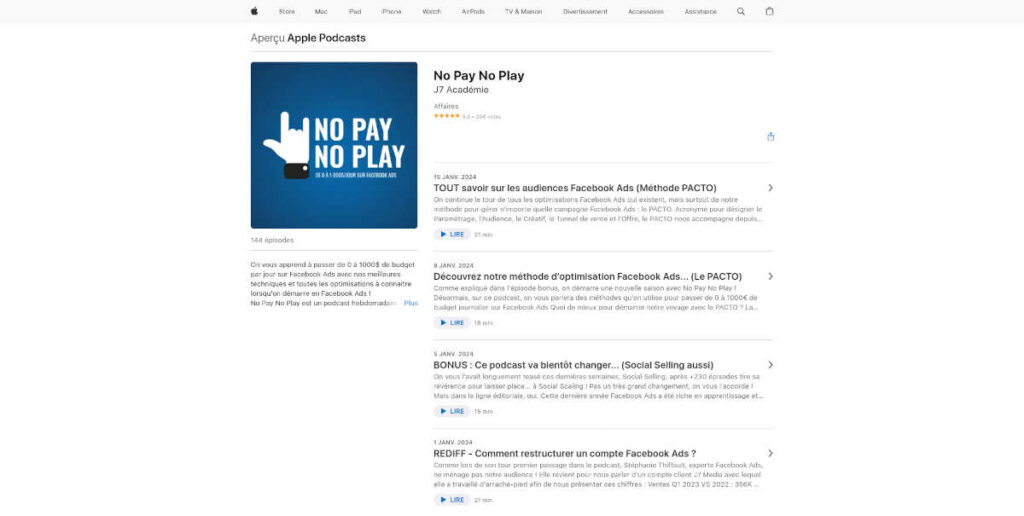 podcast marketing No Pay No Play