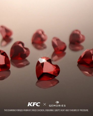 KFC bague avec poulet frit