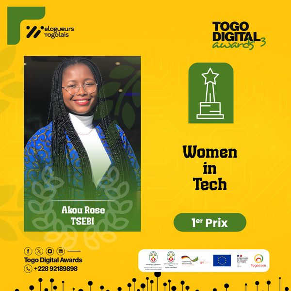 Togo digital awards prix women in tech