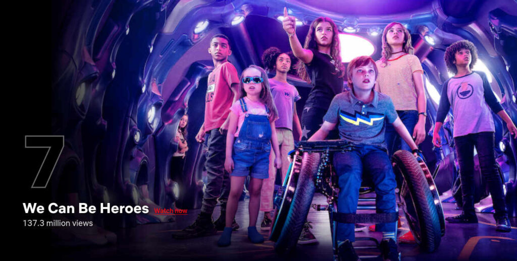les films les plus vus sur Netflix all time