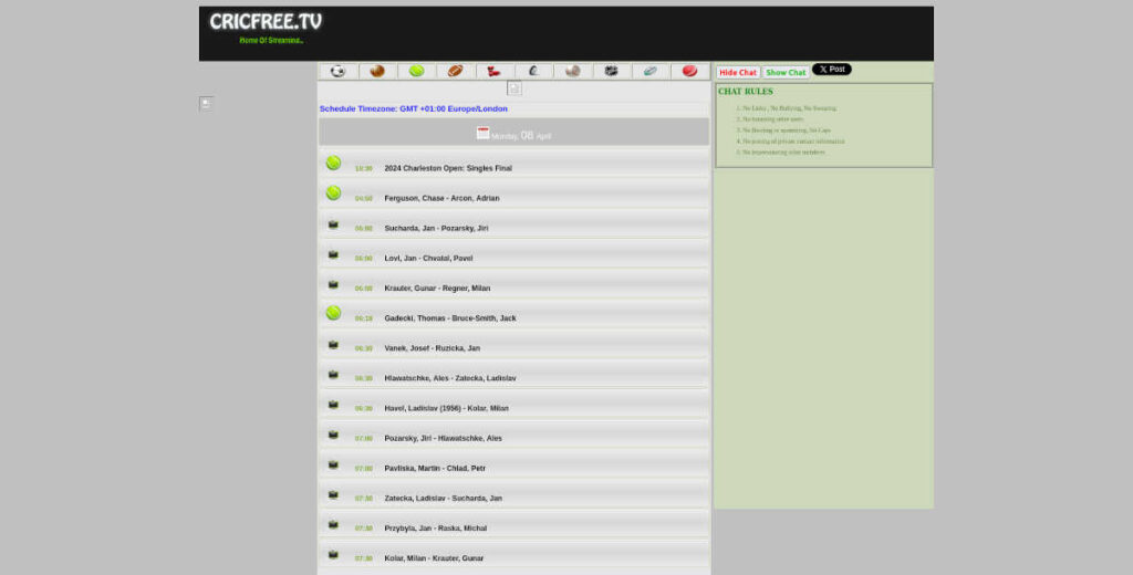 football cricfee sites streaming football