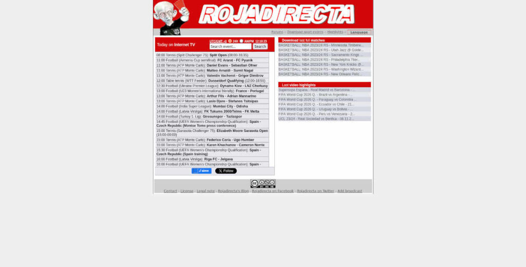 sites streaming football