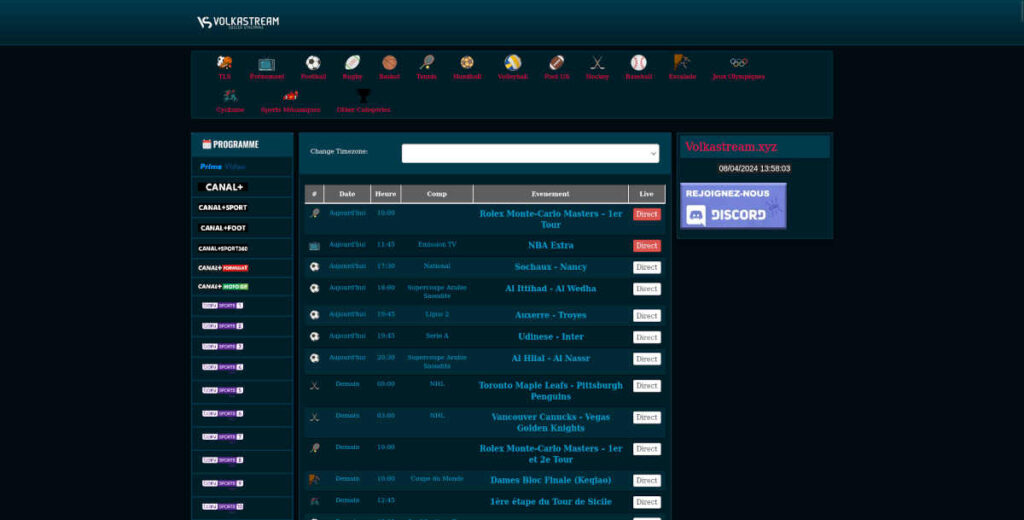 Volkastream streaming gratuit