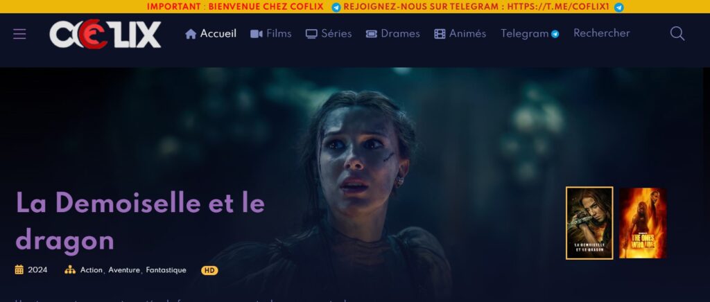 nouvelle adresse Coflix 2024