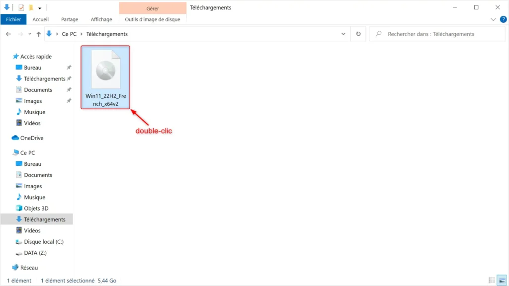 comment installer Windows 11